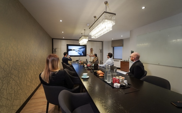 premium meeting room in london office