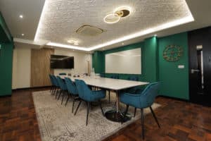 large meeting room in serviced offices